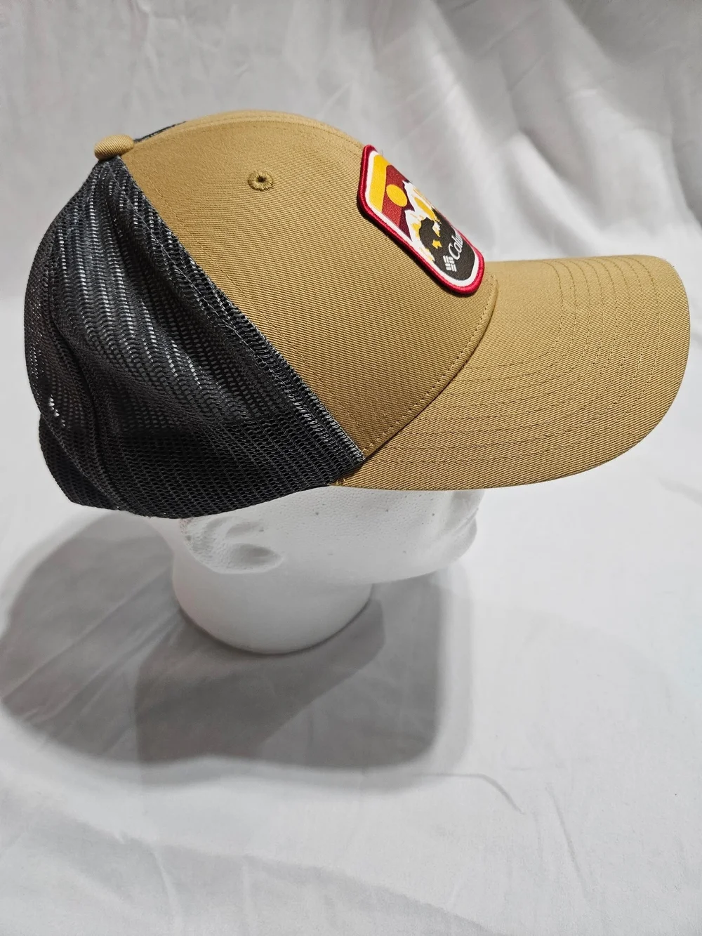 Columbia Tan Patch Trucker Cap Snapback